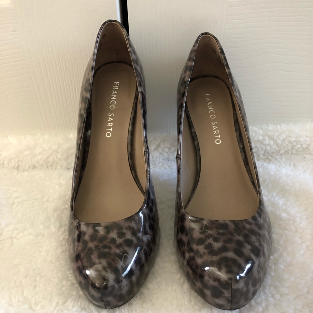 Franco Sarto animal print pumps